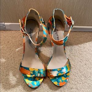 NWT Colorful Heels